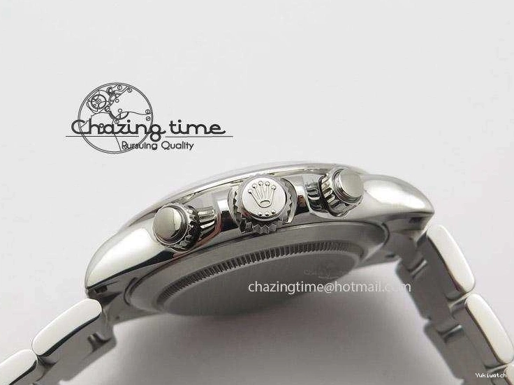 Best Daytona Dial SS (Same A23J Bracelet as White JF Edition Genuine) On 116520 Thickness 1024